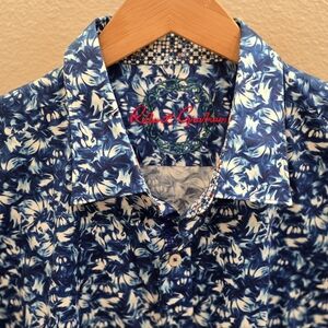 Robert Graham Long Sleeve Shirt Blue XL